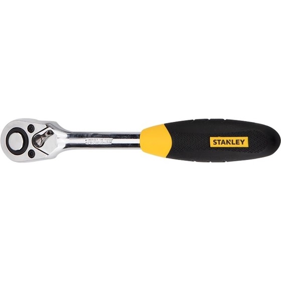 Stanley Tools 6.3/10/12.5mm 고무 손잡이 퀵 릴리스 래칫 렌치 78-066/067/068-23