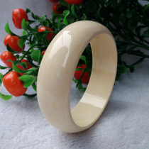 Imitation ivory bracelet womens ivory white imitation jade bracelet widened enlarged bracelet resin bracelet