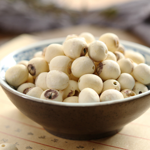 Lotus seed dry goods lotus seed Xiang to core Hunan Xiangtan farmhouse Self-production special production Fresh off core dry goods 200g