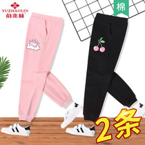 Girls  pants autumn leggings outside wear 2020 new childrens pants trousers spring and autumn sports casual pants childrens autumn clothes