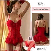 Стиль стального кольца красной грудной клетки [с корсетом + T-сухожителями] + носить те же носки