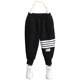 Boys' fleece pants 2022 new handsome baby autumn and winter casual trousers foreign style children's cotton pants thickened sports pants