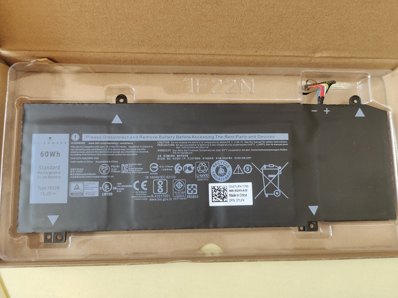 Brand New Dell Alienware M15 M17 R1 P79F 1F22N Xrgxx Laptop Battery