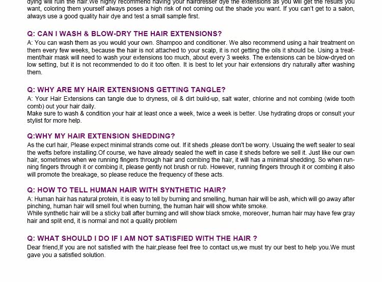 Extension cheveux - Ref 220418 Image 21