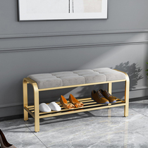 Home Nordic modern multi-functional shoe changing stool storage shoe cabinet simple wear shoe stool sofa bench bed tail stool