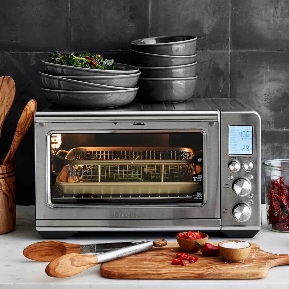 Breville Platinum Oven Bov860Bss Healthy Air Fryer Stainless Steel Built-In Light Upper and Lower Temperature Control Breville Platinum Oven Bov860Bss Healthy Air Fryer Stainless Steel Built-In Light Upper and Lower Temperature Control