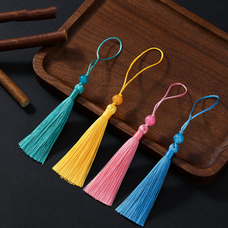 Bookmark Tassels, Ancient Style DIY Handmade Materials and Accessories, USB Flash Drives, Sachets, Lantern Pendants, Fan Pendants, Accessories