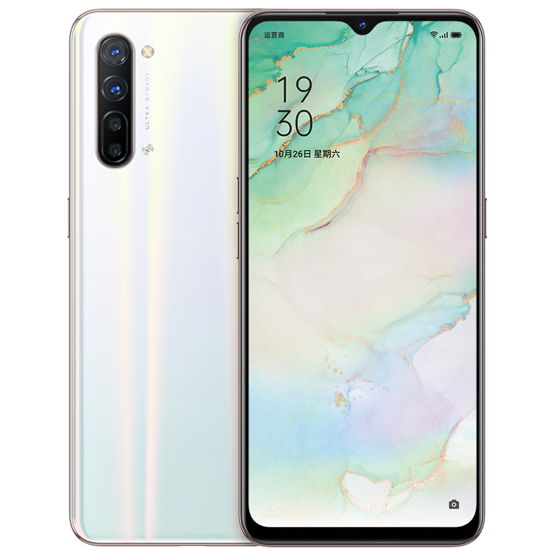 Вторичные подержанные оригинальные OPPO Reno3 Pro полноценно сетевая двойной режим 5G смартфон ультратонкий изогнутый экран Reno3Pro