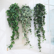 Emulation ivy plant wall Greener room Outer chandelier hanging wall-hanging flower vines decorated with green-rooted vine leaves