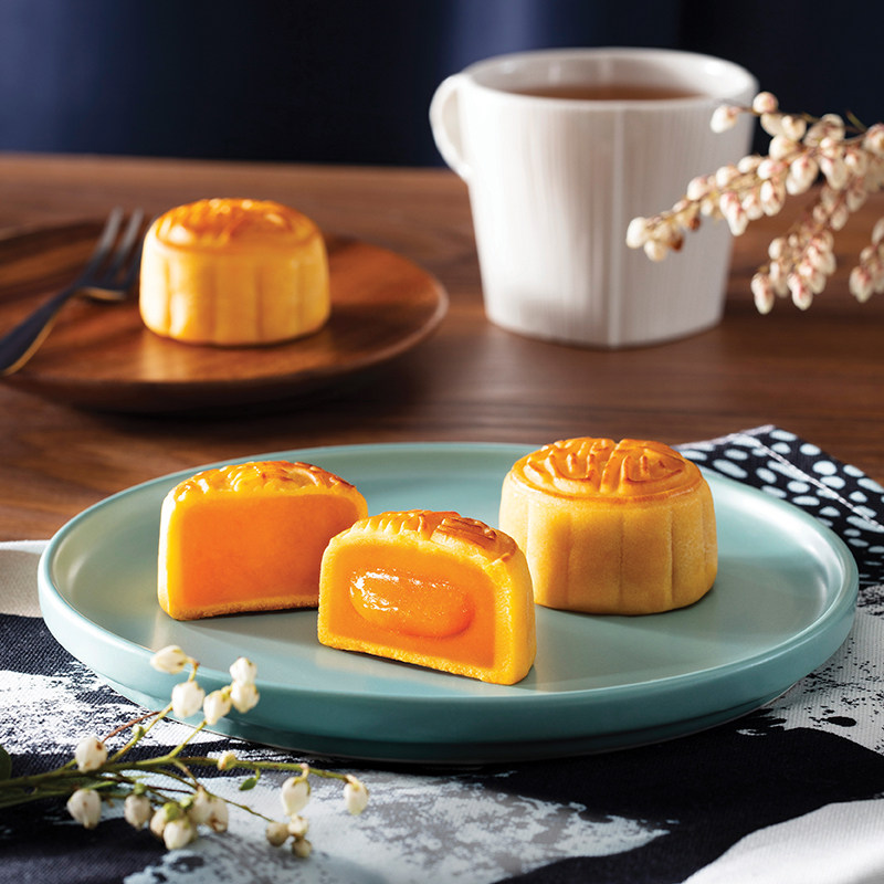 香港美心 港版 奶黄双式月饼盒装 2口味6个 共270g 天猫优惠券折后￥268包邮包税（￥298-30）