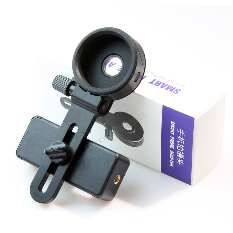 Bo Guan Xing Tran Telescope Microscope Universal Mobile Phone Clip Bracket Connected Astronomical Binocular Telescope