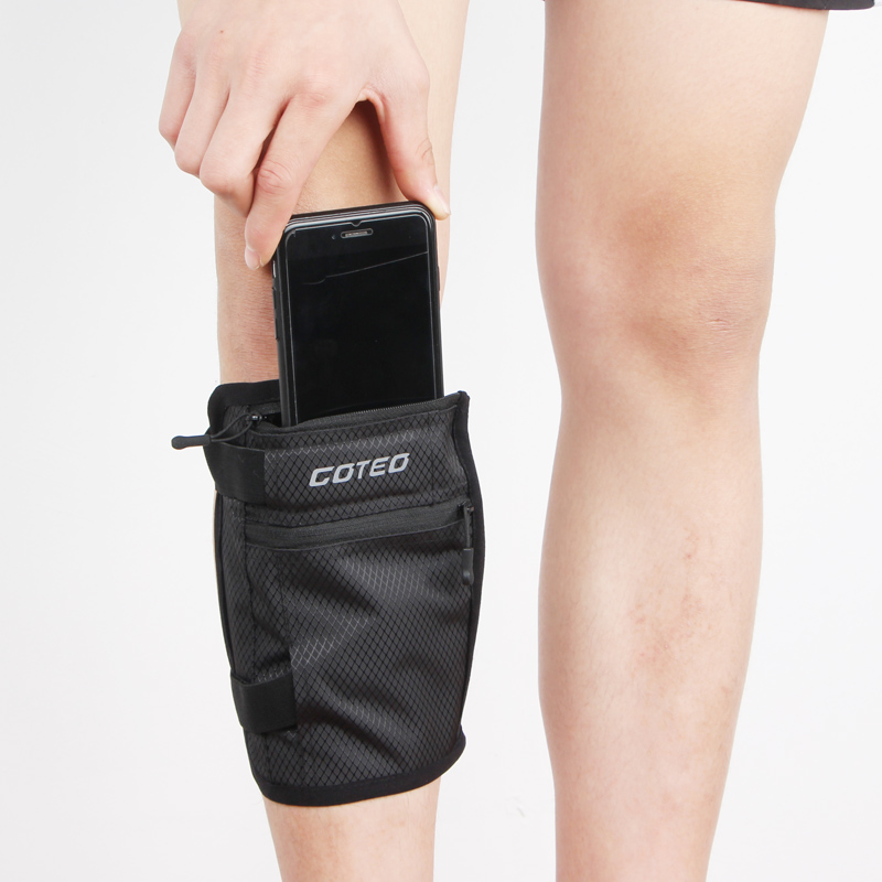 Waterproof motorcycle leg bag Sports non-slip mobile phone bag Multi-function leg hanging bag for men and women riding motorcycle calf bag