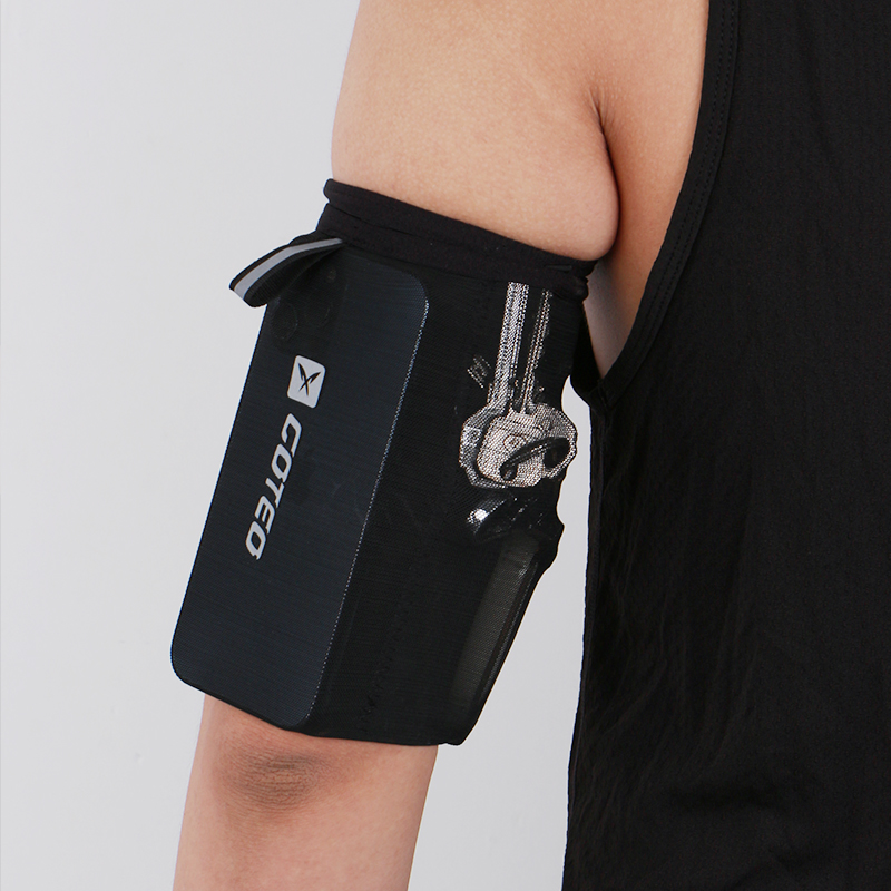 New male and female outdoor sports elastic mobile phone arm bag close-fitting mobile phone arm with handbag riding hand bag wrist-Taobao