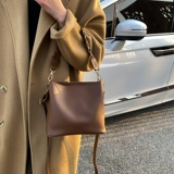 Небольшая сумка, вместительная и большая ретро универсальная сумка через плечо на одно плечо, в западном стиле