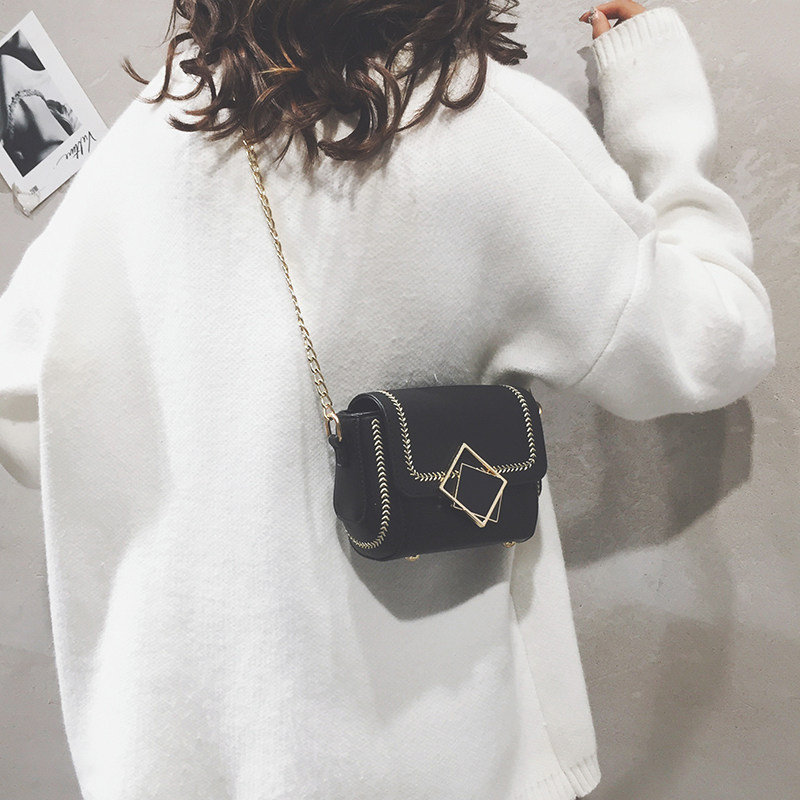 Small bag Girl package new 2022 advanced senses fashion 100 hitch small square bag ins foreign chain chain single shoulder inclined satchel