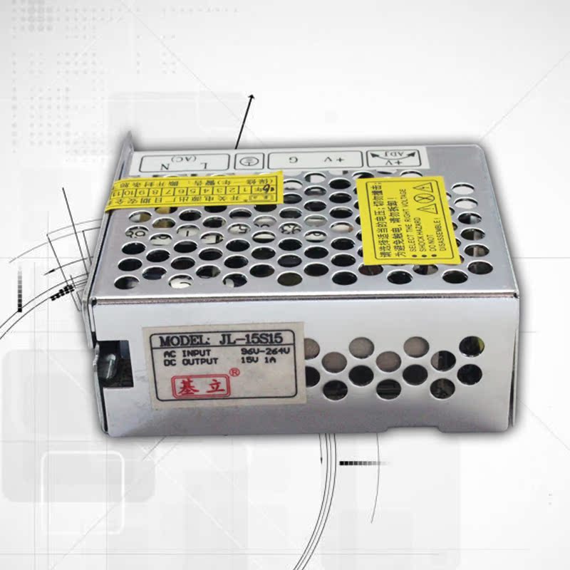 Chili LED switching power supply JL-15S15 15W DC DC15V 1A S-15-15 surveillance camera
