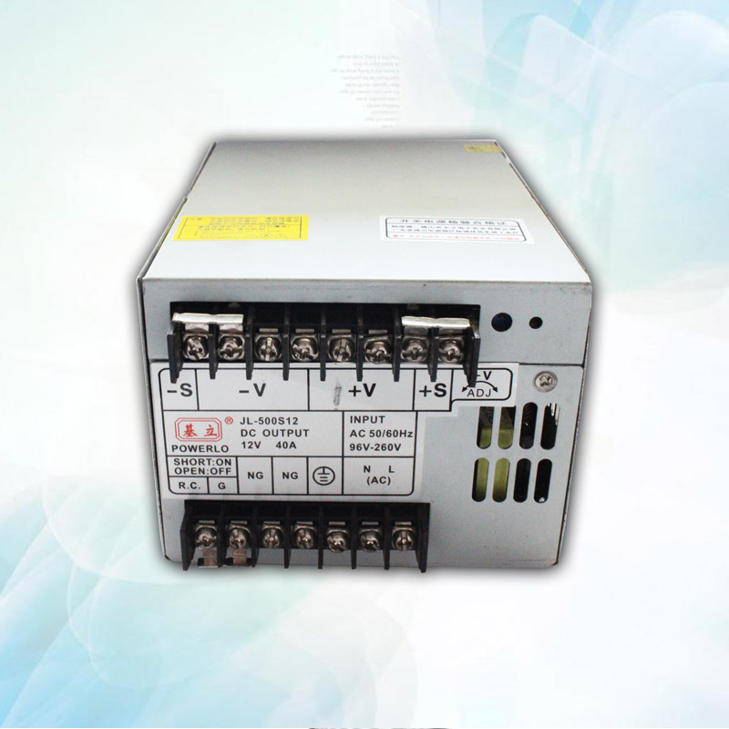 Chili LED switching power supply JL-500S12 500W DC DC12V 40A S-500-12 monitoring
