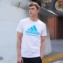 Adidas Adidas ngắn tay áo thun thể thao nam và giải trí 2021 mùa xuân và mùa hè thở ngắn tay áo T-shirt Bộ đồ
