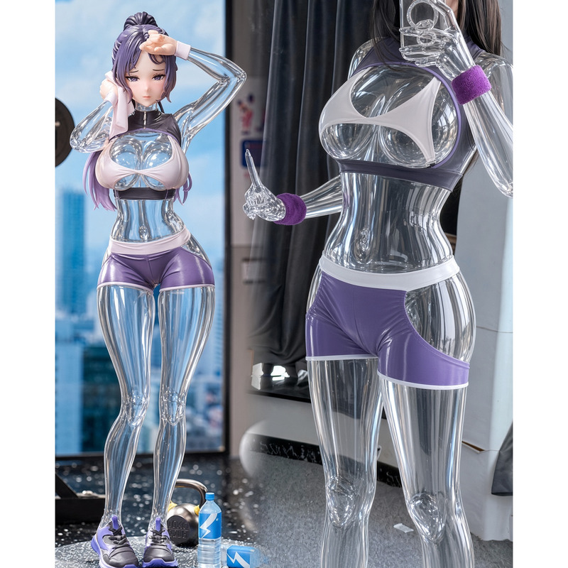 Original Design by Huohuajia, Mia Myabit Gym Girl Slim-Fit Yoga Fitness Clothing Cosplay Costume in Stock