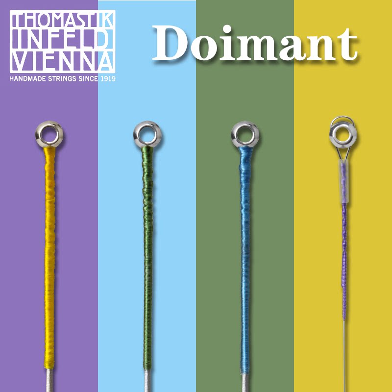 Austrian imports Dominant Dominant 135B violin nylon string bulk practice