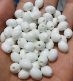 Бусы с томарином глазурь Яркие, черные, белые, синие, красное оранжевое кофейное цвето