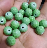 Бусины, многоцветное ожерелье из натурального камня, аксессуар, 1 см