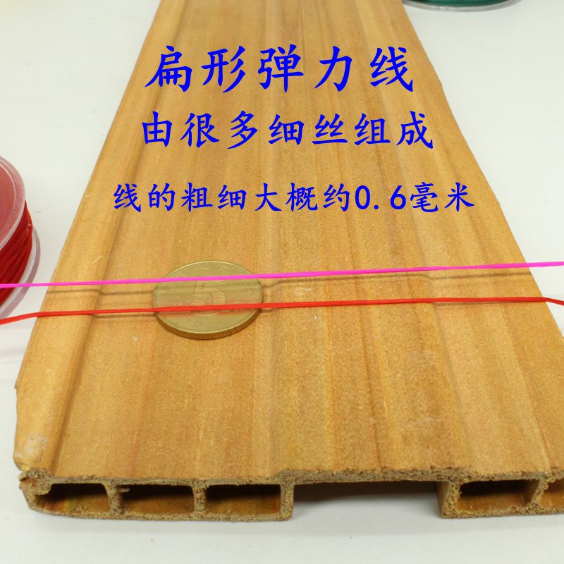 Dây thừng đính cườm tinh thể phẳng dây đàn hồi Chuỗi chuỗi sáp ong hạt lựu vòng tay đàn hồi dây đàn hồi dây đàn hồi - Vòng đeo tay Clasp vòng huyết long