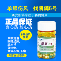 Pigeon medicine Kai pigeon medicine (Kai Pigeon No. 5) single eye cold eyes red and swollen tears domestic pigeon medicine