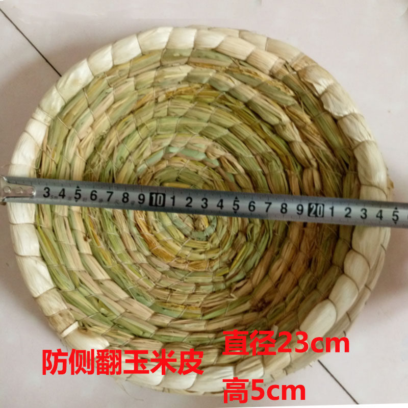 Pigeon covets oversize straw choreography with low price handwoven dove corn leather anti-overturning oil straw coves 10