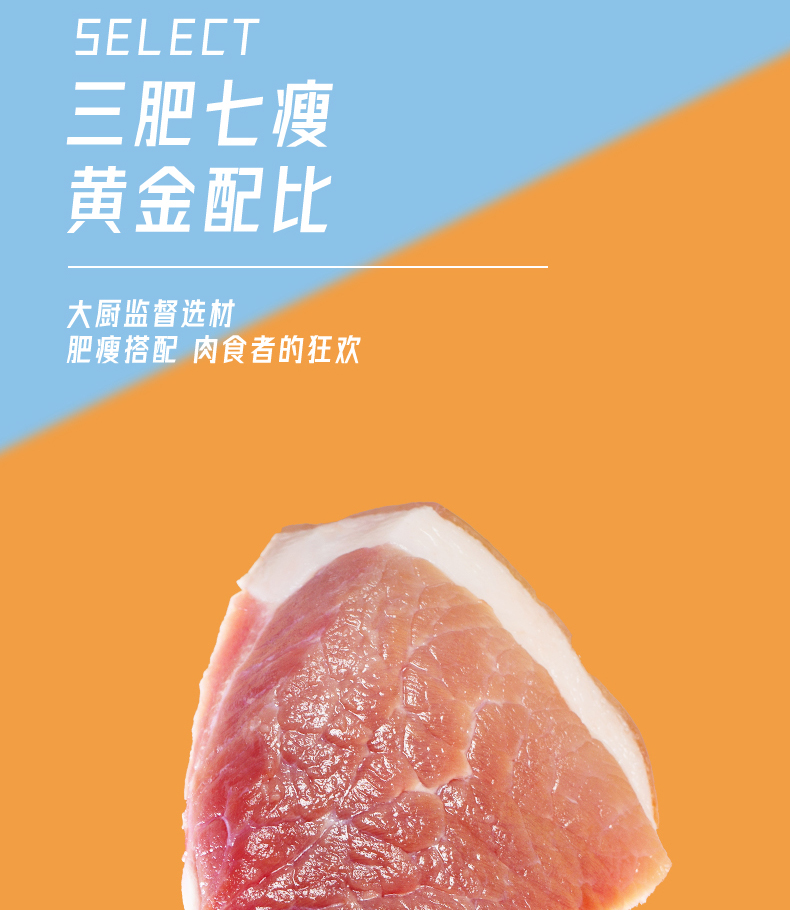 眉州东坡 午餐肉罐头 320g*3盒 淀粉含量＜3% 图7