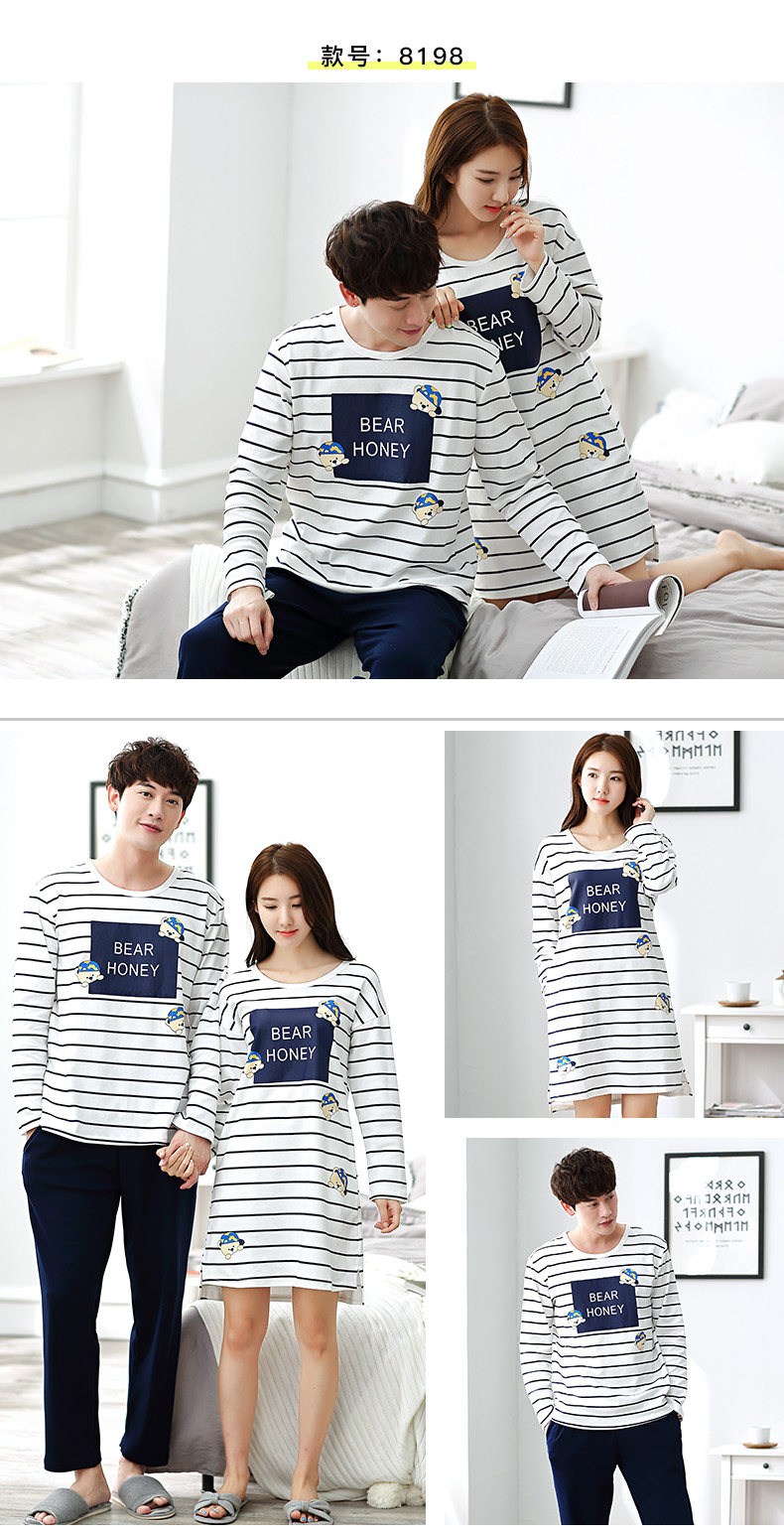 Pyjama mixte en Coton à manches longues - Ref 3006081 Image 29