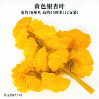 Желтый лист Гинкго