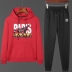 Áo len nam hoodie mùa thu 2019 mới thủy triều hai mảnh nam thể thao giản dị phù hợp với người mẫu mùa xuân và mùa thu nam - Bộ đồ đồ bộ thể thao Bộ đồ