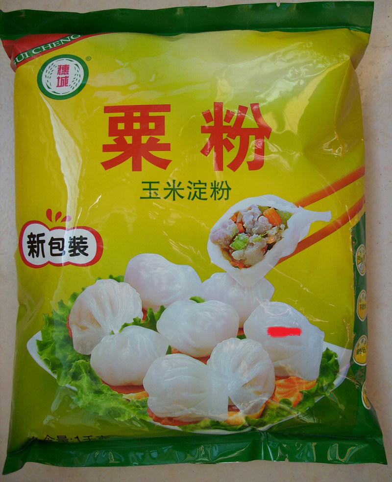 Ear City Corn Starch 1KG Original for Snow Blossom Cake Cheesecake Baking Raw Material Millet Powder Baking Raw Material