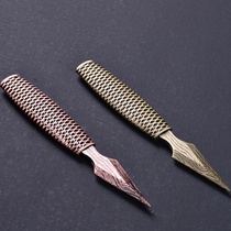 Japan-style Alloy Tea Knife Pu-erh Tea Needle White Tea Cone Creative Tea Cake Knife Pry Tea Tool Black Tea Home Tea Road Accessories