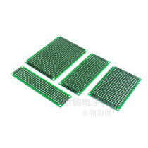 3*7 double-sided tin spray universal board 2×8 blank board 5*7 universal circuit board 4 in 1 hole board 4*6mm
