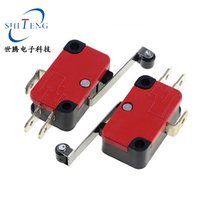 V-156-1C25 tripod micro switch with long wheel micro switch limit switch silver contact travel switch DIY accessories