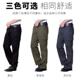 Хлопковые рабочие штаны для отдыха, износостойкая черная униформа медсестры, оверсайз, большой размер