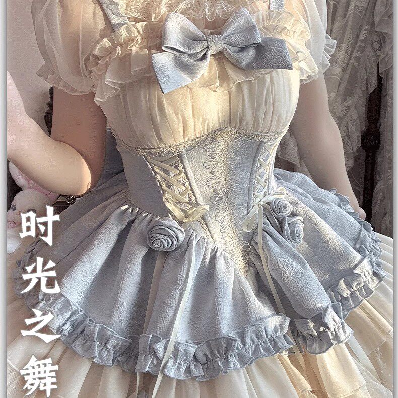 时光之舞3.0,重回少女心的复古芭蕾风_lolita洛丽塔连衣裙_淘宝游戏网