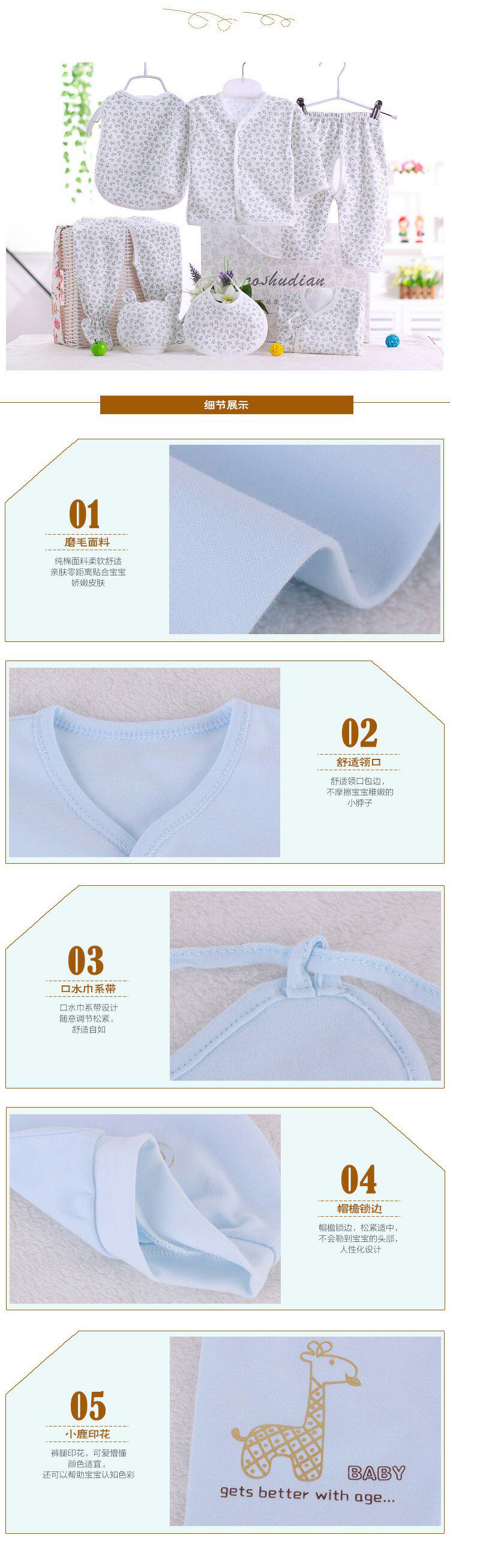 Coffret cadeau pour nouveau-né - vêtements - Ref 1955890 Image 8