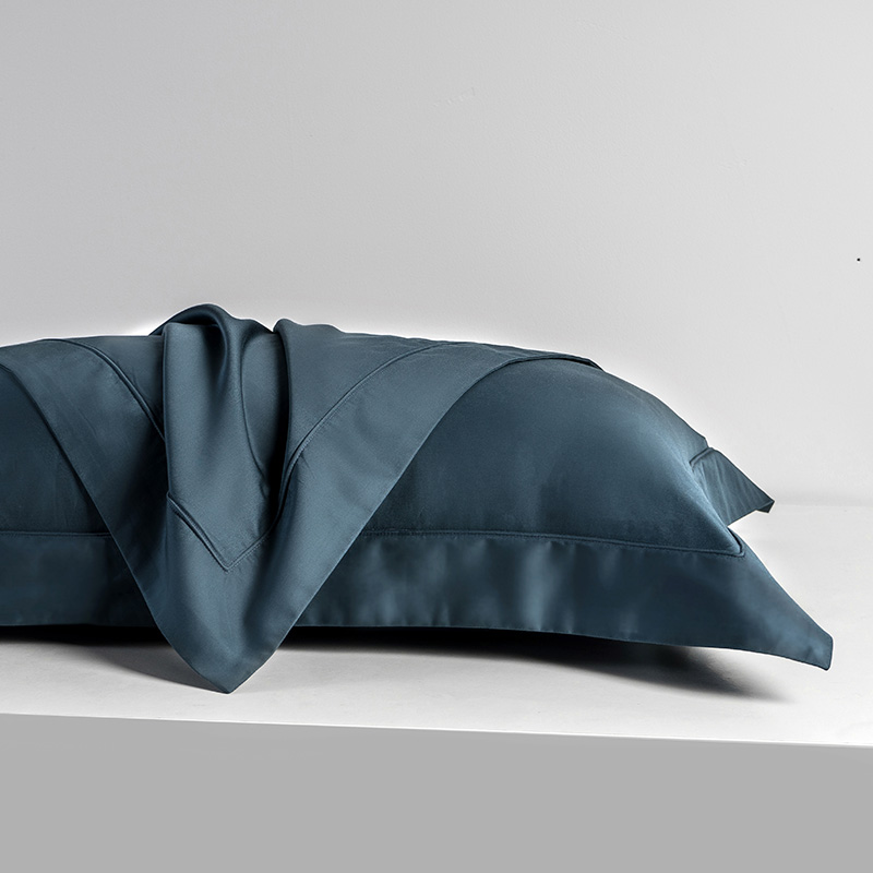 120 Pima cotton pillowcase pair set cotton pillow case hotel cotton single tribute satin solid color pillow case