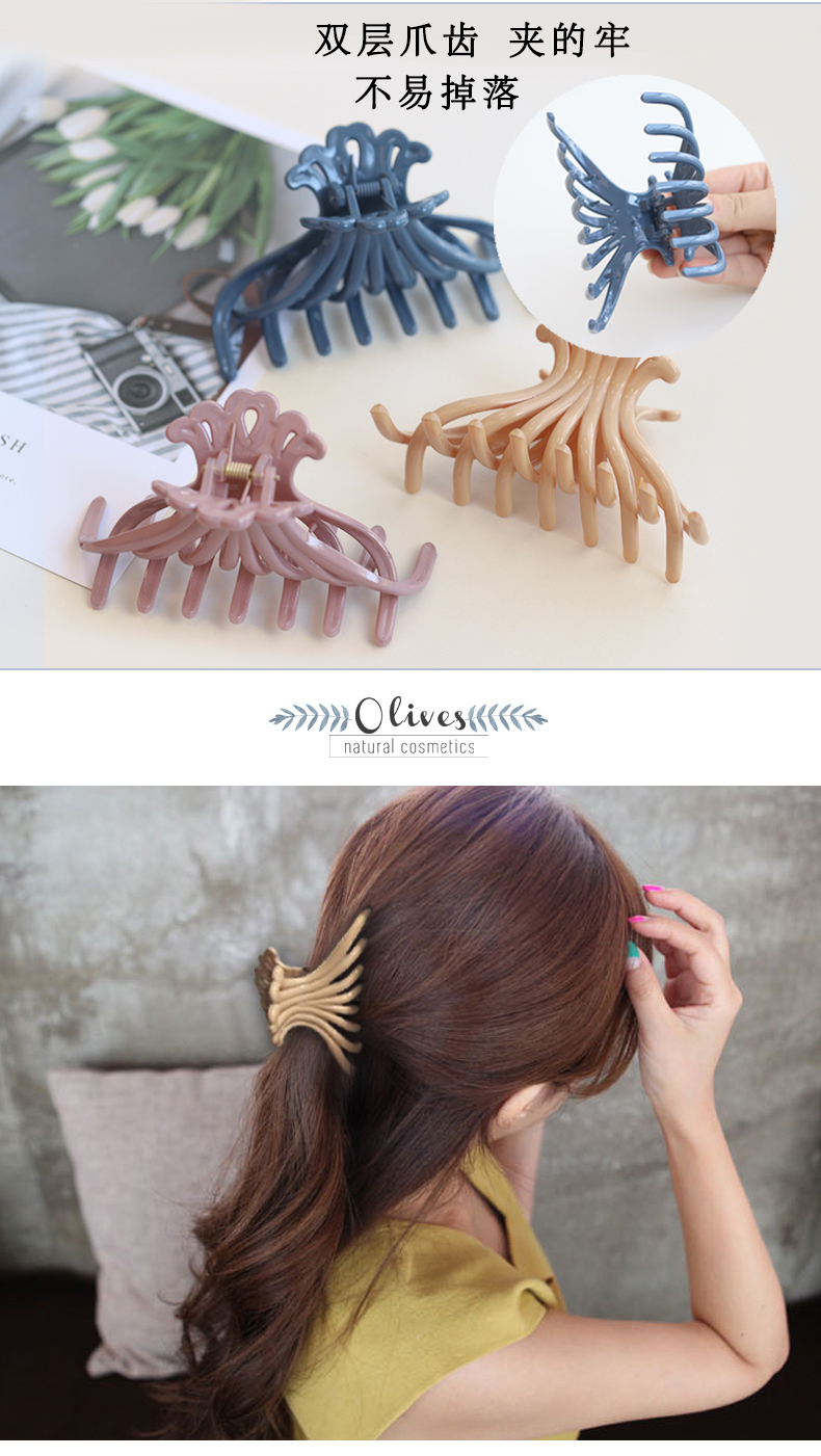 New Trendy Korea Simple Side Clip display picture 5