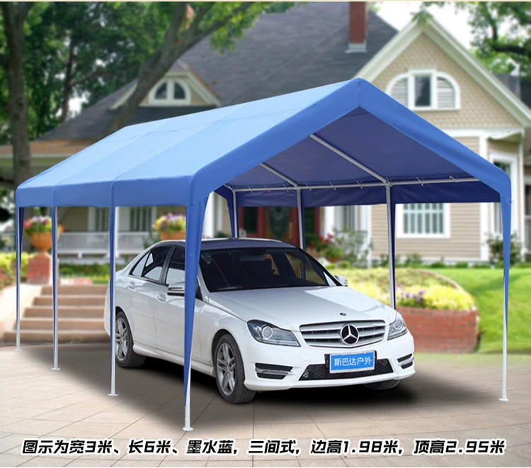 Sibada ngoài trời carport xe che nắng nhà để xe di động bãi đậu xe đơn giản con lắc mái nhà lều - Lều / mái hiên / phụ kiện lều thuê lều cắm trại