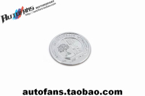 Mercedes-Benz AMG car label Wheat ear round label thin paste ultra-thin metal sticker car sticker key sticker A-class C-class E-class GLC etc