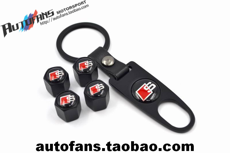 Suitable for Odi car with retrofit S black sublight burglar-proof tire valve nozzle cap valve core sleeve valve nozzle cover