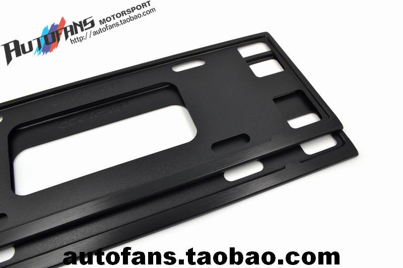 New Turnpass Rules New National Standard Car With Black Wire Drawing Alloy License Plate License Plate Trust License Plate Box License Plate Box