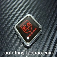 Dochic sheep car stickled with delicate aluminum alloy casual sticker with small sticking label car nameplate Cool Fight for the cool Wigt Philosophy Collar