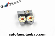 Suitable for Cadillac Car with white anti-theft tire valve nozzle cap valve core cover valve nozzle cover