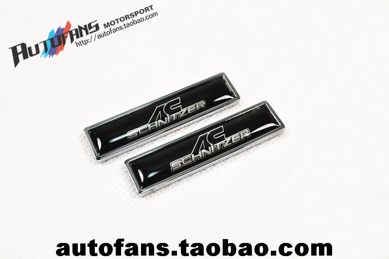 Delicate BMWAC nameplate label Decorative Side Signage Pair to the Mark Car Sticker 1 Faculty of 3 5 X1 X1 X3 x5 x5 etc.