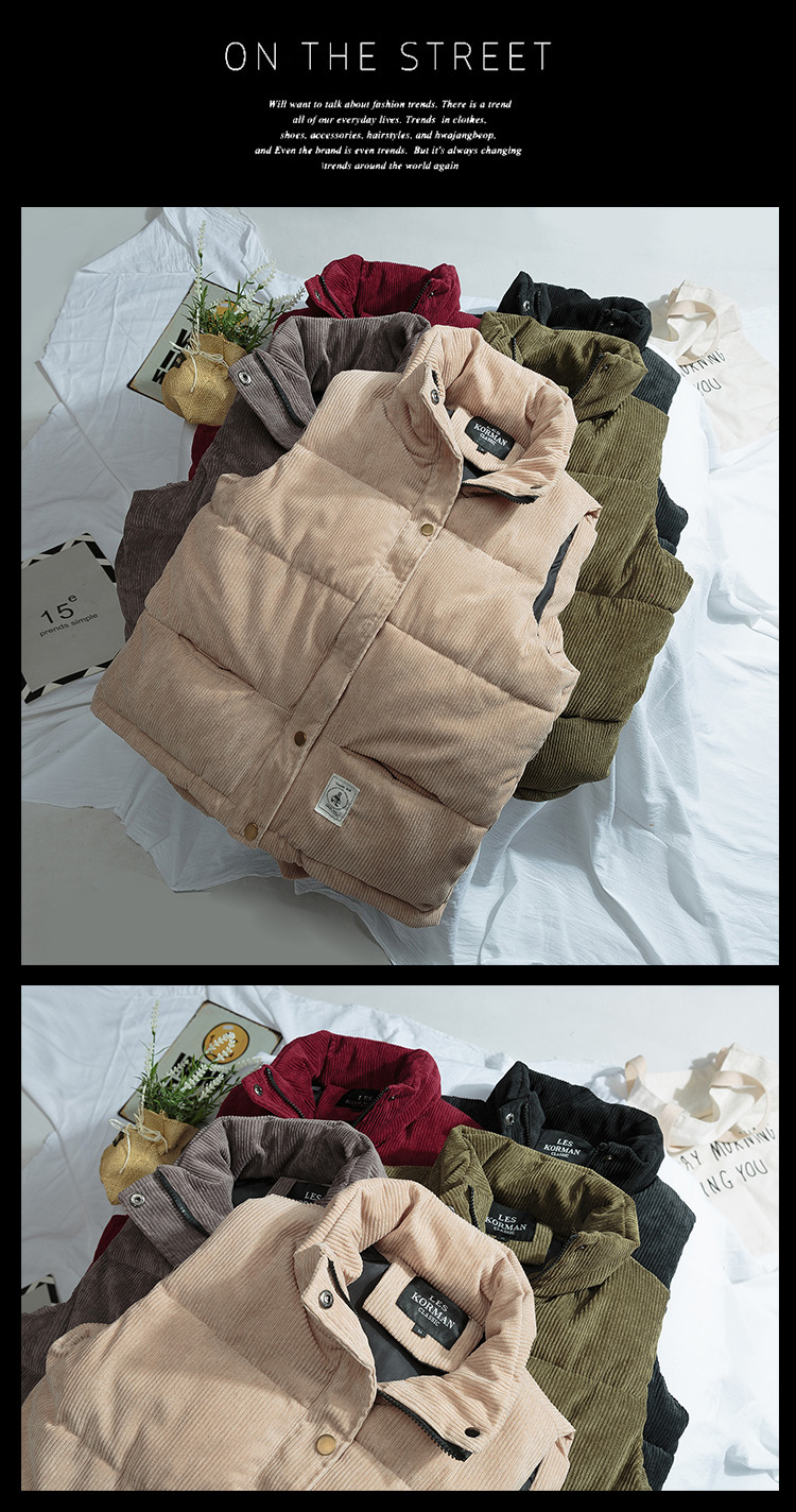 Áo vest nam mùa thu đông thanh niên phiên bản Hàn Quốc xu hướng áo vest nhung dày ấm áp nam đẹp trai bộ vest nam cho người trung tuổi